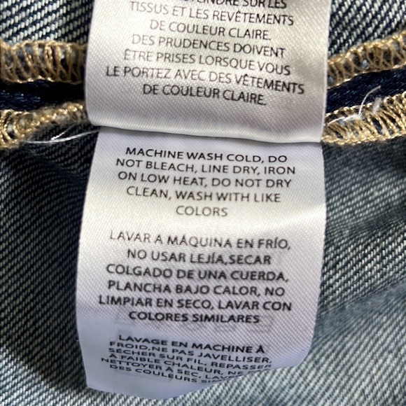 NWOT Reformation Tropez Denim Mini Dress - Picture 14 of 16